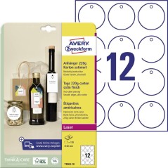 Avery Non-Adhesive Label 120 PcS